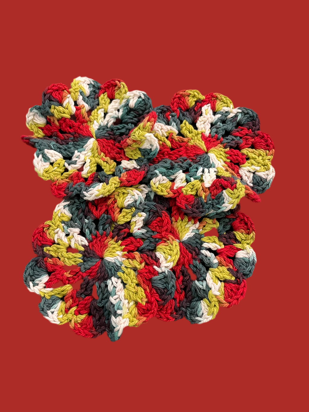 Flower coasters