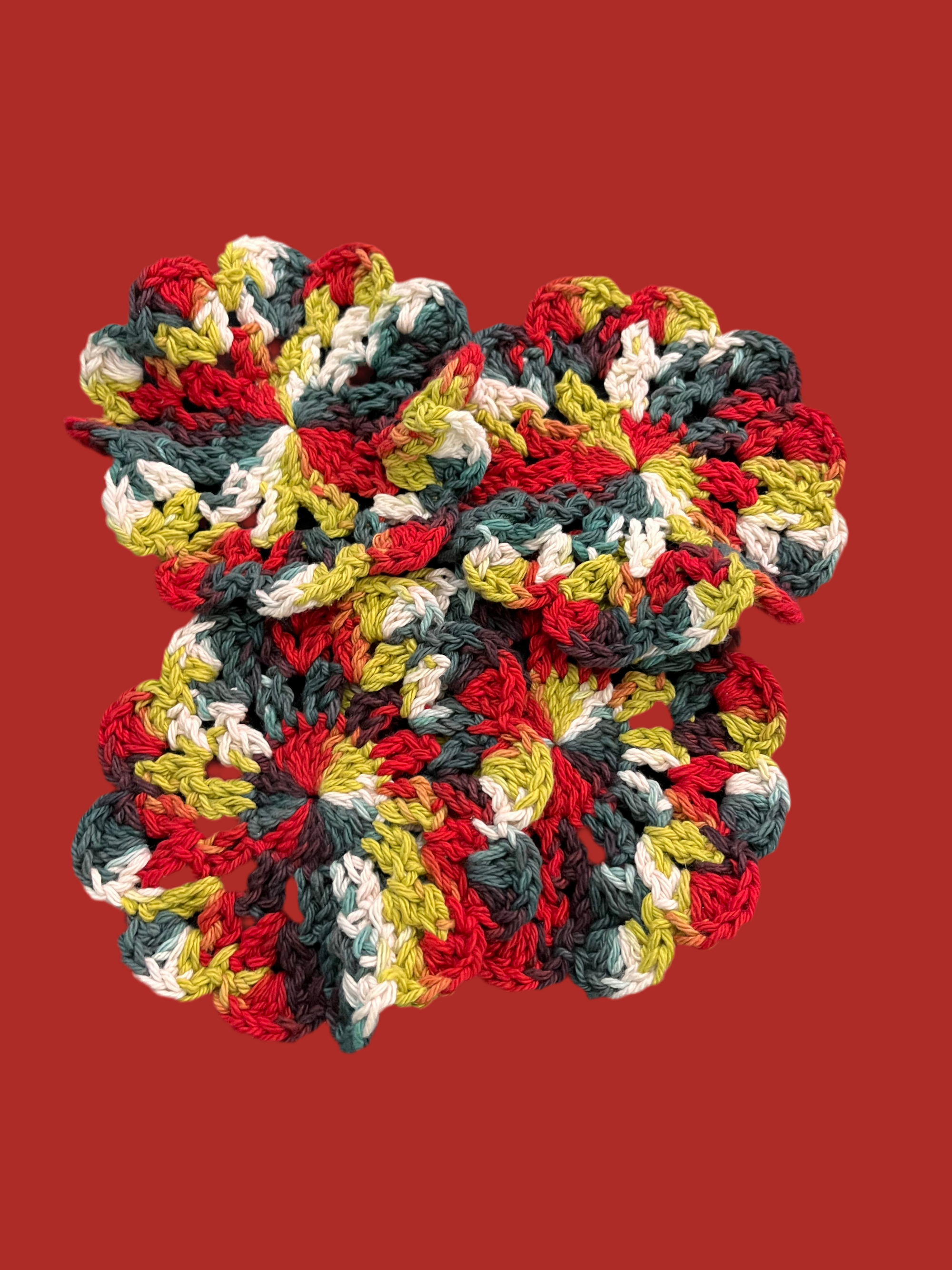 Flower coasters
